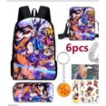 thumbnail image 1 of Dragon Ball Anime Cartoon Backpack Primary And Secondary School Students Schoolbag Shoulder Bag Backpack Pencil Bag Three-Piece Set, 1 of 2