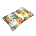 thumbnail image 3 of Balery Hawaiian Pineappl Bedding Queen Pillow Cases - Envelope Closure - Soft Brushed Microfiber Fabric - Shrinkage and Fade Resistant Pillow Cases-14"x20", 3 of 9