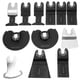 thumbnail image 4 of Accesorios para sierra, hojas de sierra oscilantes universales con alto contenido de carbono de 12 piezas Durabilidad extendida, 4 of 10