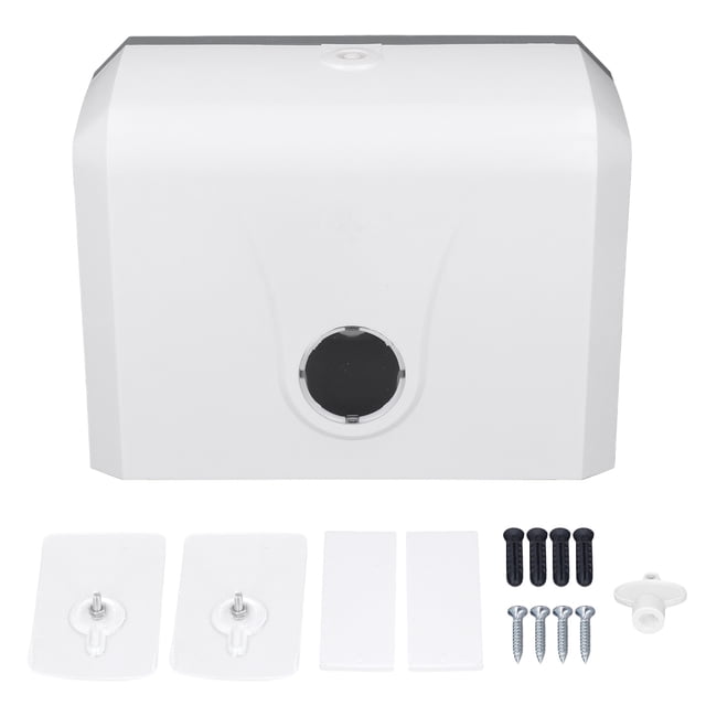 Dispensador de toallas de papel de pared ABS, soporte para toallas de papel para salones, baños y cocinas.