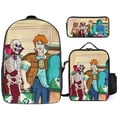 thumbnail image 1 of Captain Planet and the Planeteers Backpack Study Smart System Organized Bookbag with Brain Food Lunch Kit, 1 of 5