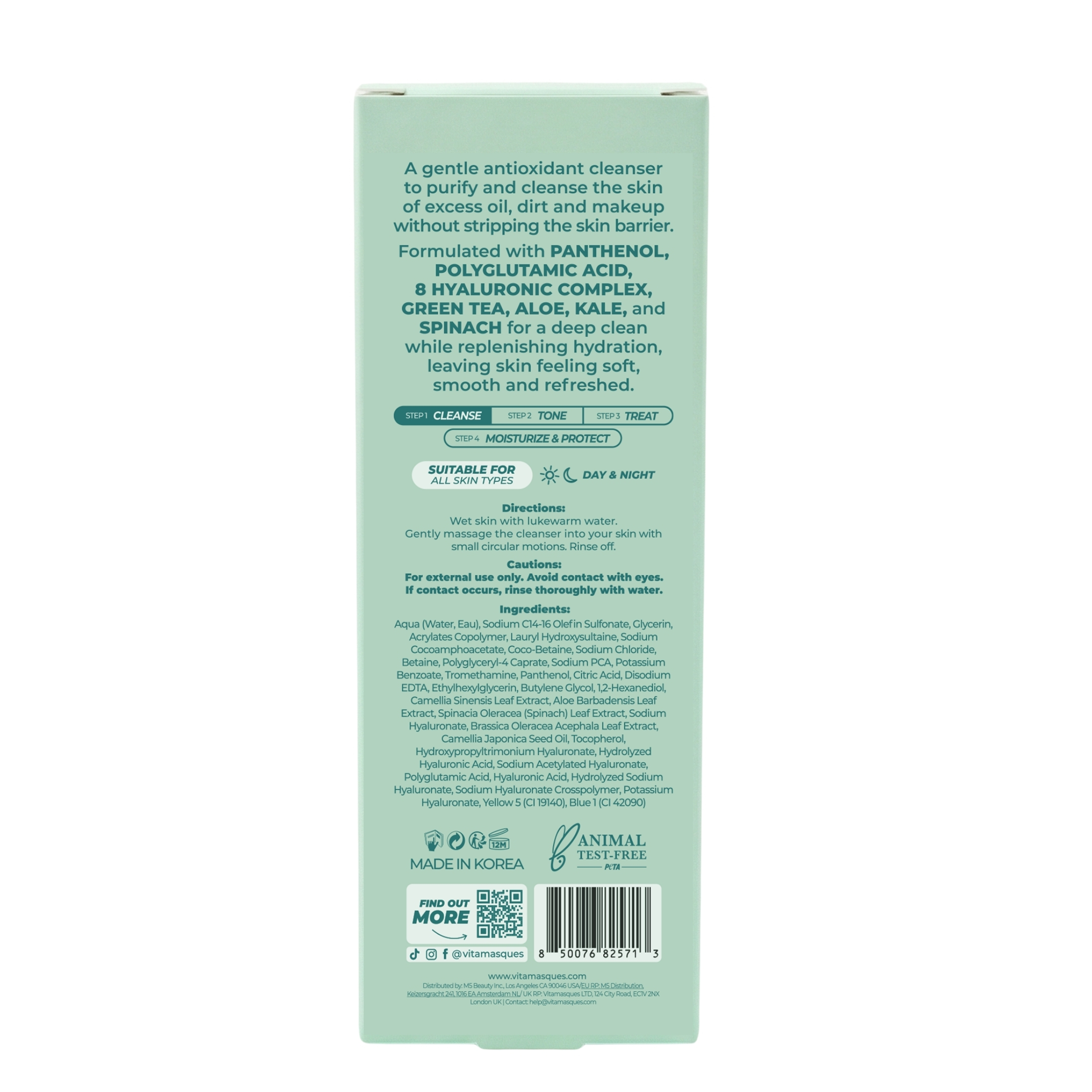 Vitamasques Superfood Jelly Daily Cleanser, 3.38 fl oz photo 6