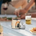 thumbnail image 5 of Yayeee Ashtray with Lid for Cigarette Smokeless Stainless Steel Home Ash Holder, Beige Cat Rainbow, 5 of 7