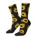 thumbnail image 1 of Balery Sunflowers Calcetas Largas con Estampado para Hombre y Mujer – Suaves y Transpirables, Talla Única (US 5-11), 1 of 6
