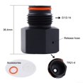 thumbnail image 3 of Cylinder For Sodastream Converter Adapter For TR21-4 Aquarium Fish Tank CO2, 3 of 7