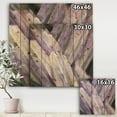 thumbnail image 3 of Designart 'Purple Glacier Geometric' Modern Farmhouse Print on Natural Pine Wood, 3 of 3
