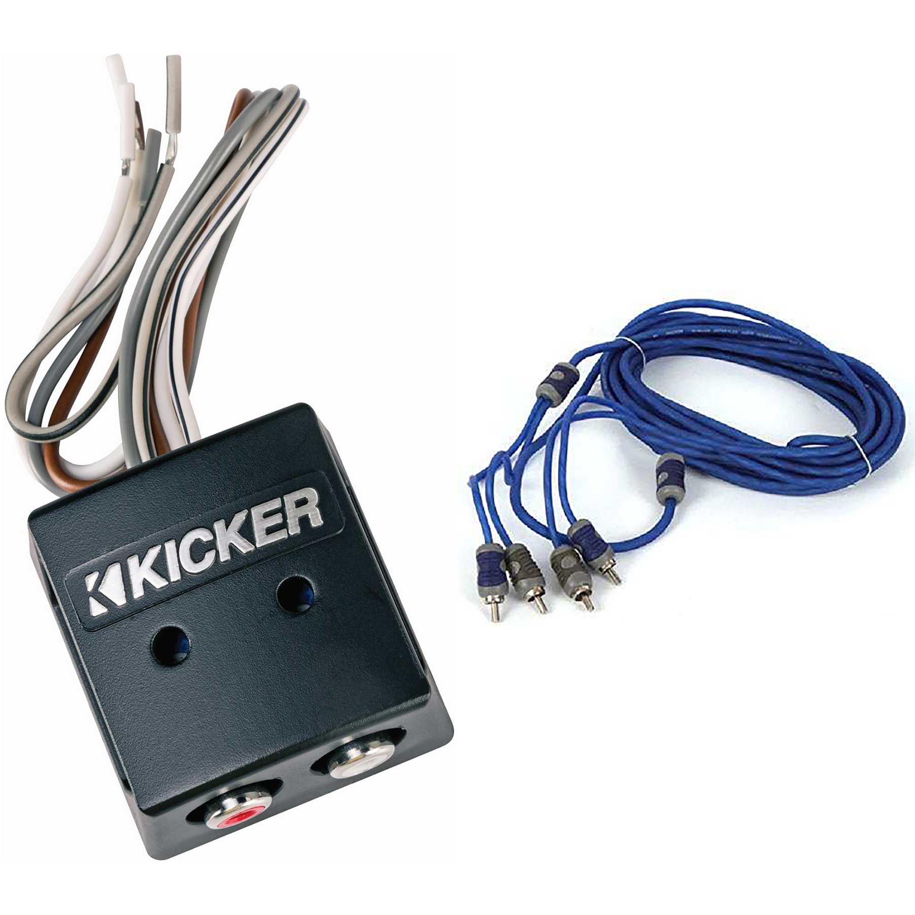 KICKER CK4 カーオーディオ配線キット CK4 - Kicker Amplifier Installation Kit - 4 Gauge - 2 Channel