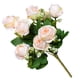 thumbnail image 5 of Simulación de flor de rosa artificial de 9 cabezas, decoración floral, ceremonia de boda, ramo de flores falsas, champán Jumpingount HA8171-02B, 5 of 6
