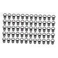 thumbnail image 4 of WRISTBIQUE 60Pcs Black Small D Ring Parts Durable Picture Frame Hook Supply for Wall Use, 4 of 6