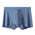 thumbnail image 4 of Mens Boxer Briefs Seamless Mid Rise Breathable Underwear for Men, 4 of 4