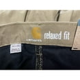 thumbnail image 4 of Carhartt Men's Rugged Flex Relaxed Fit Canvas Flannel Pant Dark Khaki Size 40x30, 4 of 6