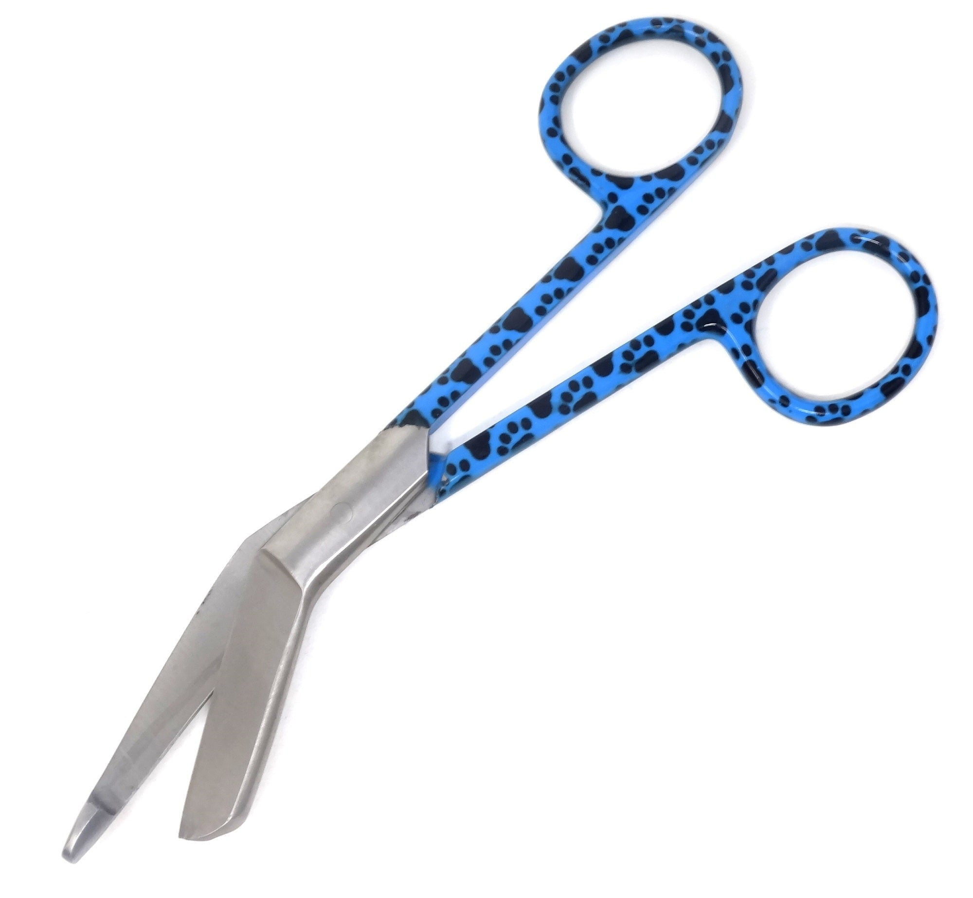 AAProTools Lister Bandage Scissors, Stainless Steel, Adult - Bulk Multipack  - Select Quantity (Blue, 3.5-10 Pack)