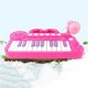 thumbnail image 1 of Piano Electrónico Infantil con Micrófono - 21 Teclas Coloridas, Juguete Musical Educativo para Niños +3 Años (Modelo RD801066 en Morado), 1 of 6
