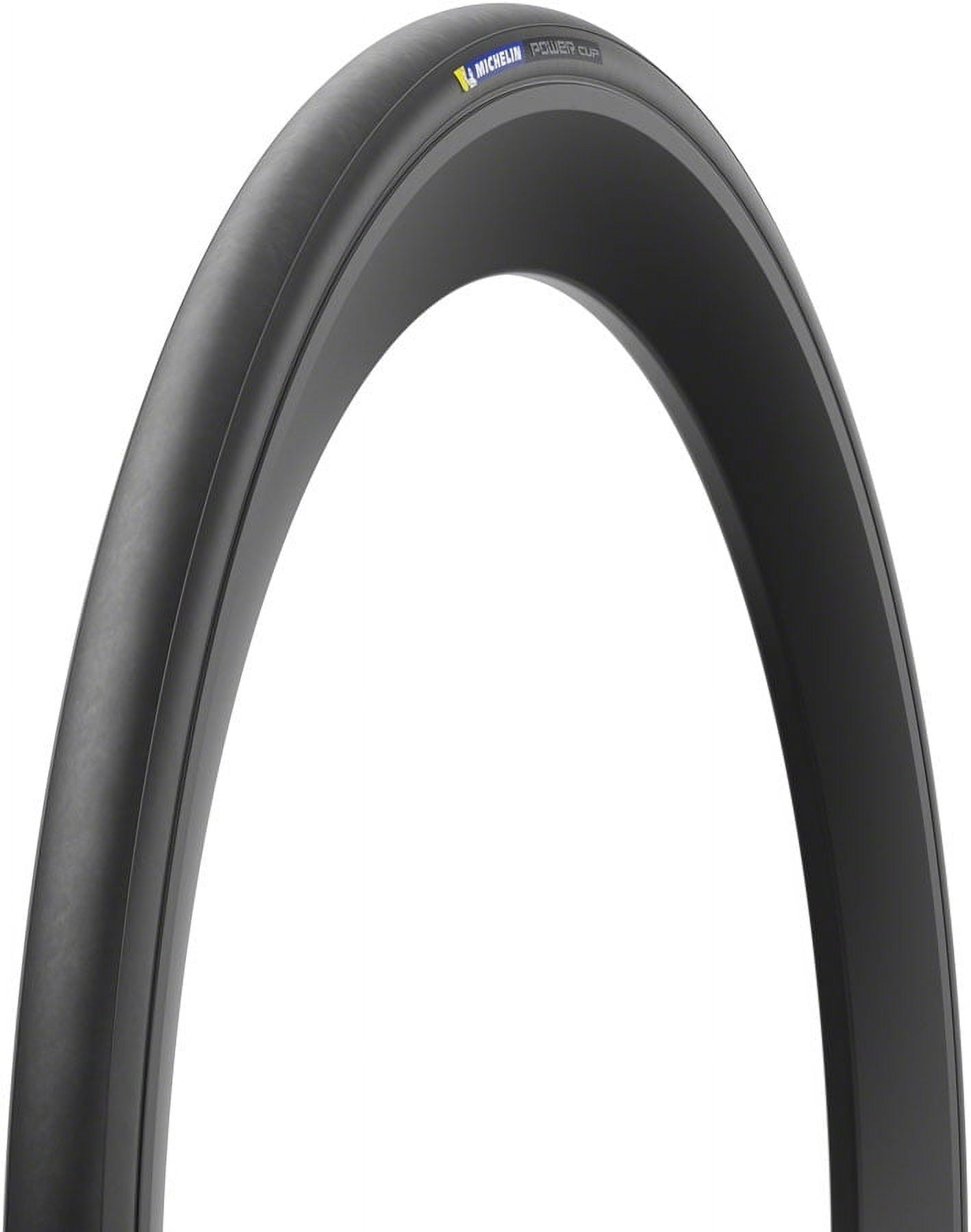ミシュラン(MICHELIN) POWER CUP BLK 700X25C Michelin Power Cup Tire - 700 x 25, Clincher, Folding, Black/Tan