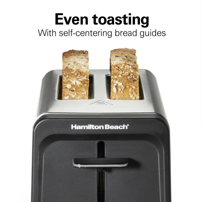 アメリカントースト　Hamilton Beach Hamilton Beach 2 Slice Toaster with Wide Slots, Bagel