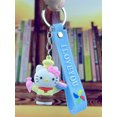 thumbnail image 1 of Hellos Kitty My Melody Pudding Doll KT llavero de gato mujeres dije para chicas bolsos llaveros accesorios colgante coche nuevo llavero, 1 of 4