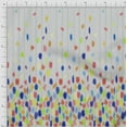 thumbnail image 2 of oneOone Tissu Jersey Viscose Chevron & Brosse Panneau de Course Tissu Imprimé BTY 60 Pouces de Large, 2 of 3