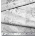thumbnail image 3 of Soimoi Cotton Poplin Fabric Elephant & Wheel Panel Print Fabric by the Yard 56 Inch Wide, 3 of 3