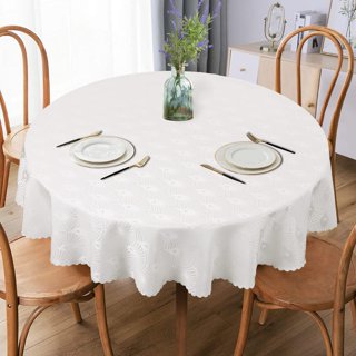 maxmill Rectangle Textured Tablecloth Waterproof Spillproof Wrinkle Free  Table Cloth, Kitchen Dinning Tabletop Decoration, Fabric Table Cover for