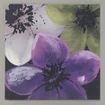 thumbnail image 1 of HomeMagic, Purple Floral 20" x 20" Print Canvas with Wood Frame, 1 of 5