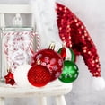 thumbnail image 4 of 44Pcs Christmas Ball Ornaments Decor, Red and White Shatterproof Christmas Tree Hanging Ball Ornaments for Indoor/Outdoor Xmas Decoration, 4 of 7