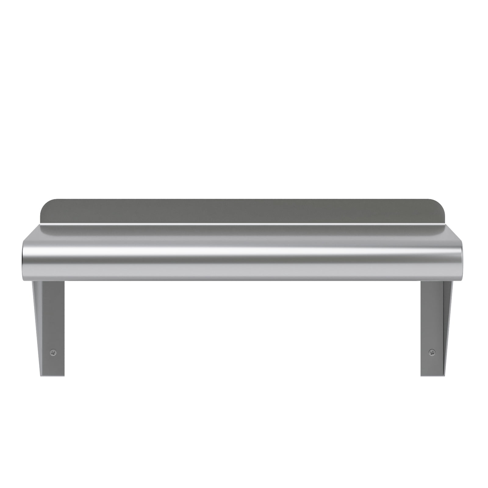 AmGood 8 in. x 16 in. Stainless Steel Wall Shelf | NSF Certified | Appliance & Equipment Metal Shelving | Kitchen, Restaurant, Garage, Laundry, Utility Room