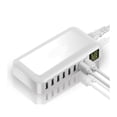 thumbnail image 1 of Chargeur Rapide USB 60W 8 Ports 3.0 QC Charge Rapide Affichage LED Station de Charge Multi USB Téléphone Mobile Bureau, Compatible Client, 1 of 5