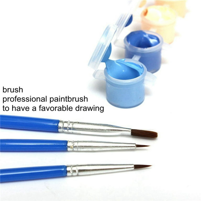 Oil Paint Brushes - Numeral Paint Kit