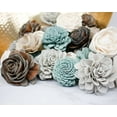 thumbnail image 3 of Dyed Sola Wood Flowers -winter wonderland 50 Pack, 3 of 4