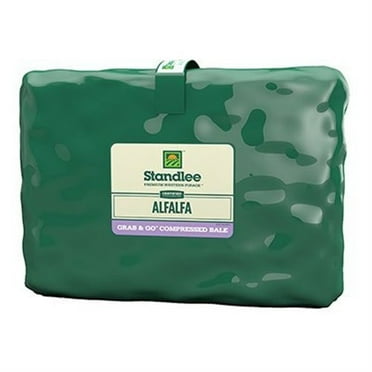 1PC Standlee Premium Western Forage Grab & Go Alfalfa Bale Horse Feed Supplement