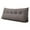 Gray, variant on Triangular Headboard Pillow Twin XL - Bed Wedge Bolster Cushion, Backrest Support Pillow for Dorm Beds, Reading & Lumbar Comfort