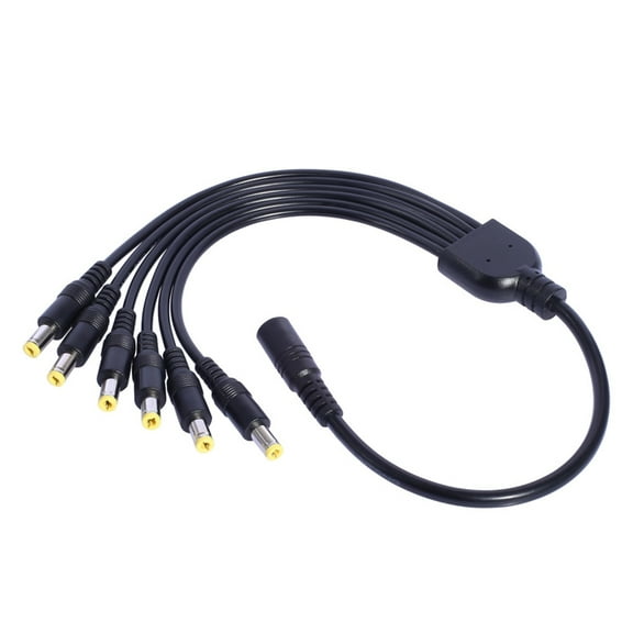 AOOOWER 5.5x2.1mm 5.5x2.1mm Solar Panel Charging Cord Splitter for Outdoor Enthusiasts