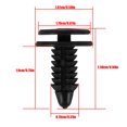 thumbnail image 3 of Genrics Pick up Door Panel Clips Fasteners 6503709 for Dodge Ram 1500 2500 3500 100pcs, 3 of 5