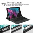 thumbnail image 4 of Fintie Case for Microsoft Surface Pro 7 Compatible with Surface Pro 6 / Surface Pro 5 12.3 Inch Tablet, Hard Shell Slim Portfolio Cover Work with Type Cover Keyboard, 4 of 7