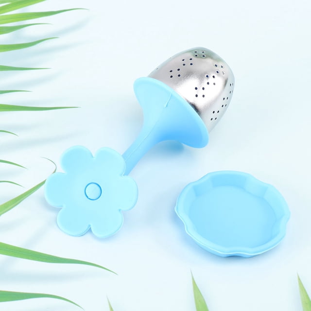 BESTYASH De Silicona Para Té Con Floral Azul Ideal Para Fiestas Y Hogar