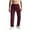 Wine A, variant on Horkkom Mens Pajama Pants Elastic Waist Drawstring Plaid Pants Sleep Lounge Pants with Pocket
