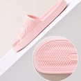 thumbnail image 7 of HNMKIU Women’s Slippers Cartoon Non Shower Slides for Women Men Soft Sole Breathable Indoor Home Unisex Shoes for Women Pink,8, 7 of 7