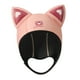 thumbnail image 3 of Gorro de neopreno con orejas de gato para buceo, para la cabeza y natación Rosa, 3 of 9