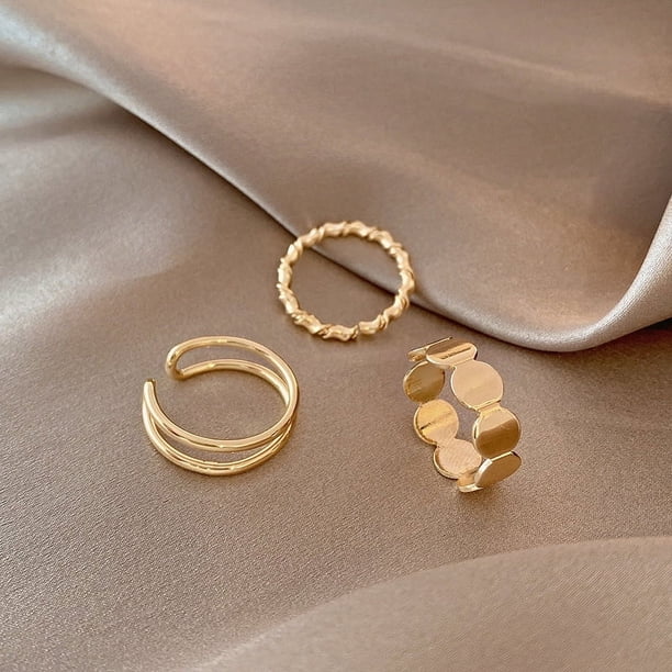 Anillo de traje femenino retro nicho personalidad anillo de perla anillo estilo frío alto sentido joyería de mano
