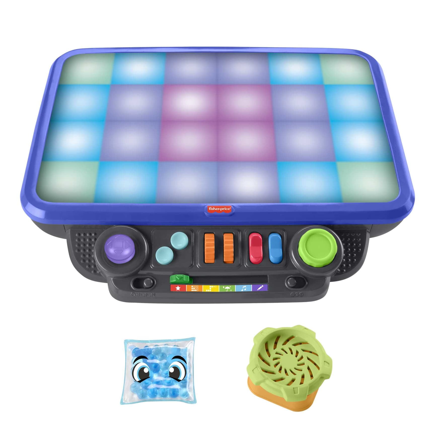 Fisher-Price Sensory Bright Light Station, Interactive Activity Table for Sensory Play, Toddlers, Preschoolers, Ages 3 and Up