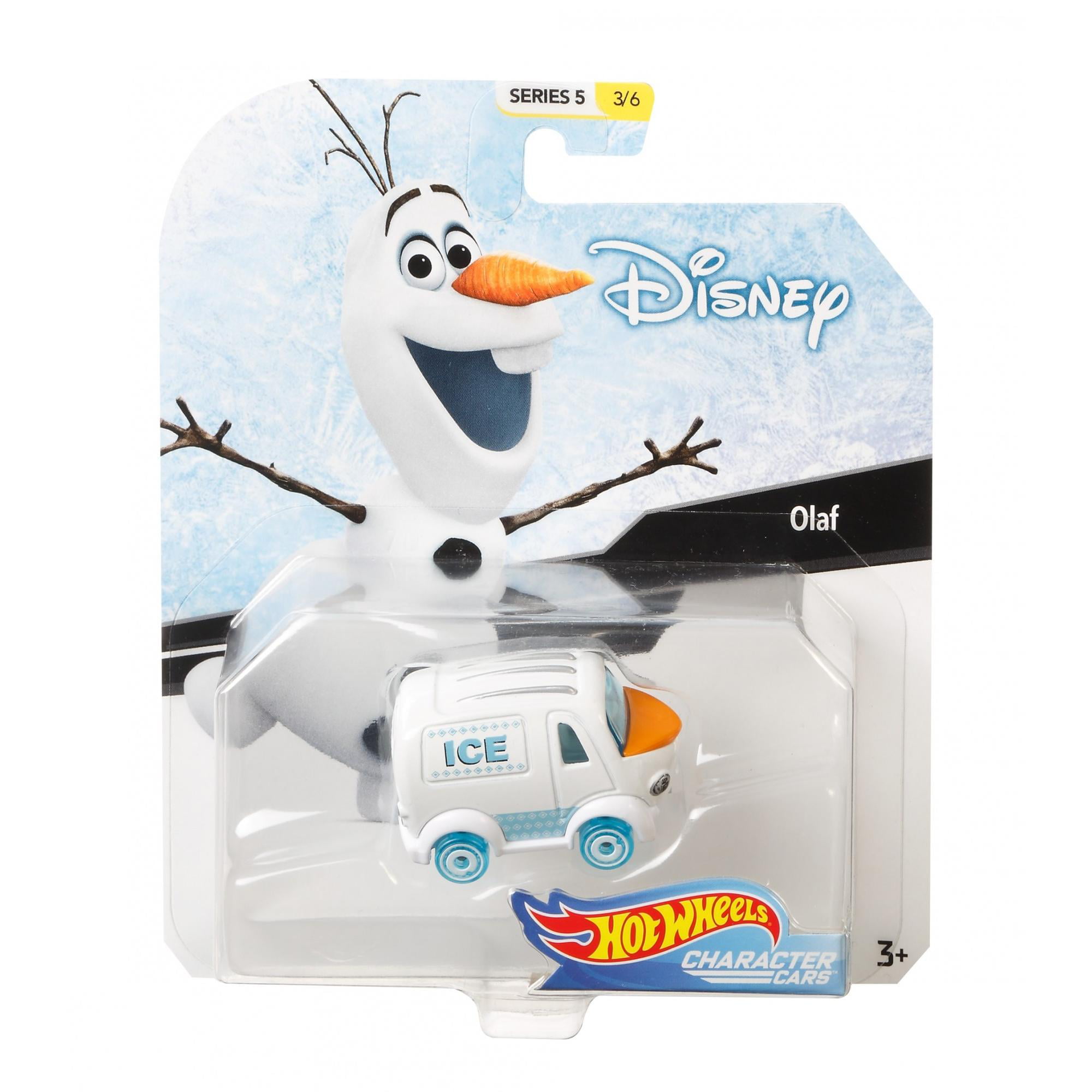 Olaf 3/6 Disney Frozen Combined Postage HOT WHEELS DIECAST Character Cars 