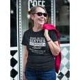 thumbnail image 2 of Made In The Sixties Vintage Classic Some Parts Still In Work Women Black T-Shirt, Female Medium, 2 of 4
