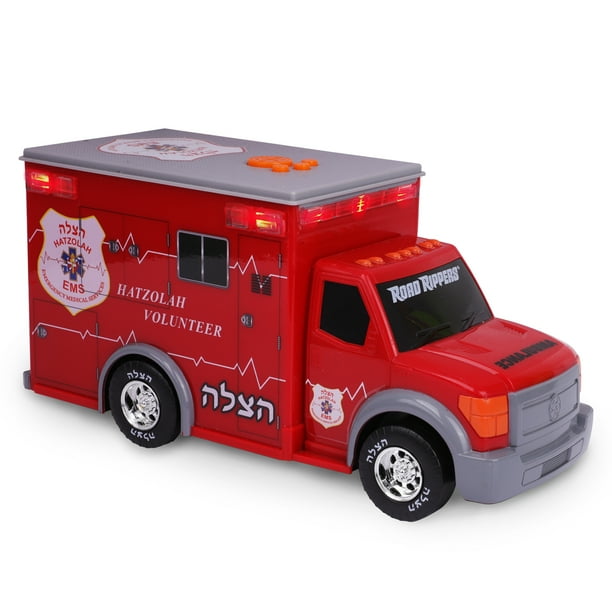 Playkidz Hatzolah Volunteer EMS Ambulance, Emergency Motorized Toy