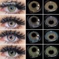 thumbnail image 3 of EYESHARE 1 par (2 piezas) SIAM Color cosmético lentes de contacto para lentes de ojos Color de ojos, 3 of 4