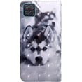 thumbnail image 6 of case for Samsung Galaxy A22 5G (not 4g) Wallet Case for Women, Premium PU Leather Prints Flip Cute Cover with Card Holder & Kickstand Feature Phone Case for Samsung Galaxy A22 5G Dog Husky, 6 of 14