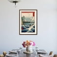 thumbnail image 4 of View from Satta Suruga, Scenic Framed Art Print Wall Art by Ando Hiroshige Sold by ArtCom, 4 of 6