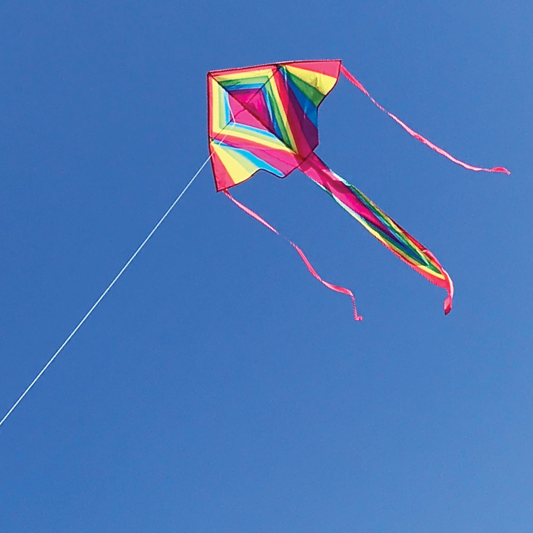 In the Breeze 3313 — 45-inch Dayglow Fly-Hi Kite - Fun, Easy Flying Kite
