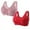 Red, variant on JGTDBPO Front Closure Bras For Women No Underwire Plus Size Full Coverage Bras Front Snap Bras Post Surgery Front Closure Brassiere Sports Bra Wireless Minimizer Bra Everyday Bra