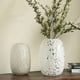 thumbnail image 5 of Jarrón de cristal con lunares blancos, adorno decorativo, arreglo floral, decoración del hogar, 5 of 7