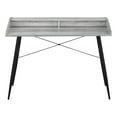 thumbnail image 5 of Monarch Specialties Computer Desk, Home Office, Laptop, Storage Shelves, 48"L, Work, Grey Laminate, 5 of 8